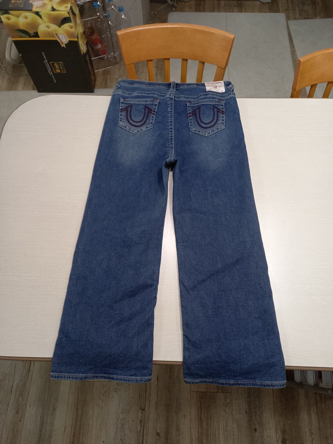 34 트루릴리젼 부드러운 스판 플레어데님 34-576 상품이미지2