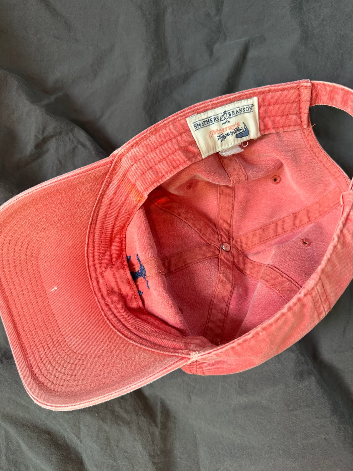 Smathers&Branson 핑크 자수 볼캡 상품이미지3