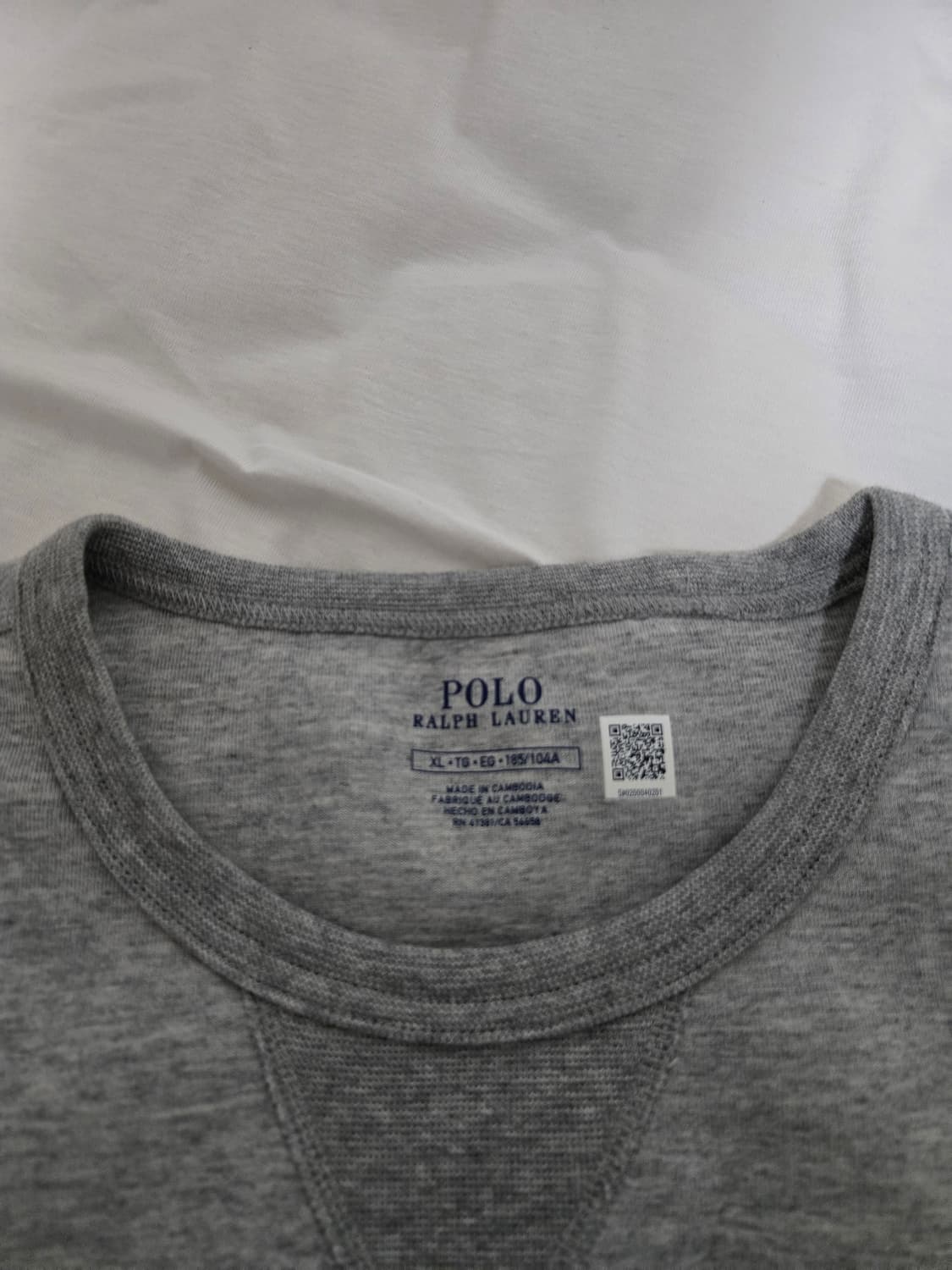 폴로 랄프 로렌 더블 니트 스웨트셔츠 앤도버 헤더 - 25SS 상품이미지5