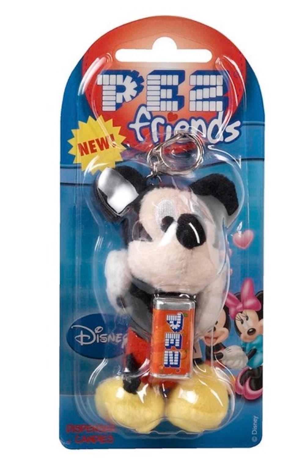 빈티지 미키마우스 페즈 디스펜서 키링 상품이미지1
