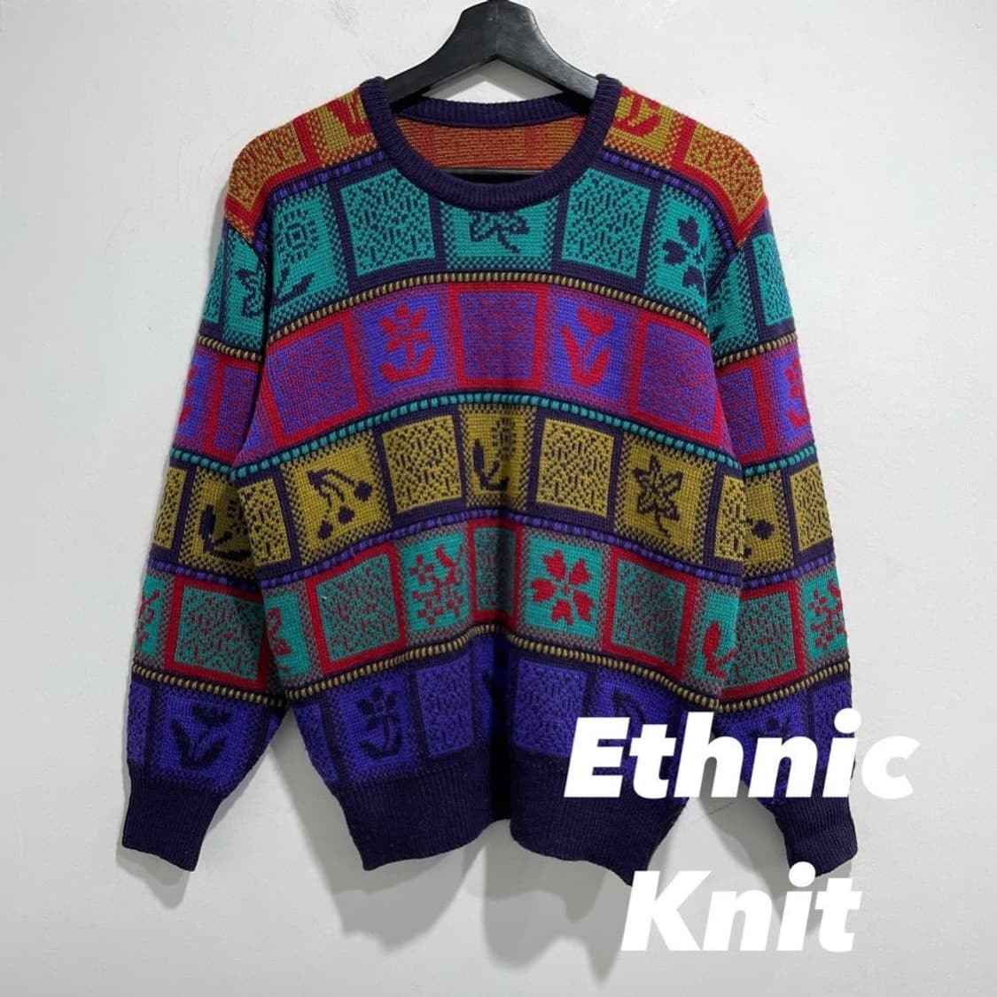 이태리 패턴 케이블니트 상품이미지1