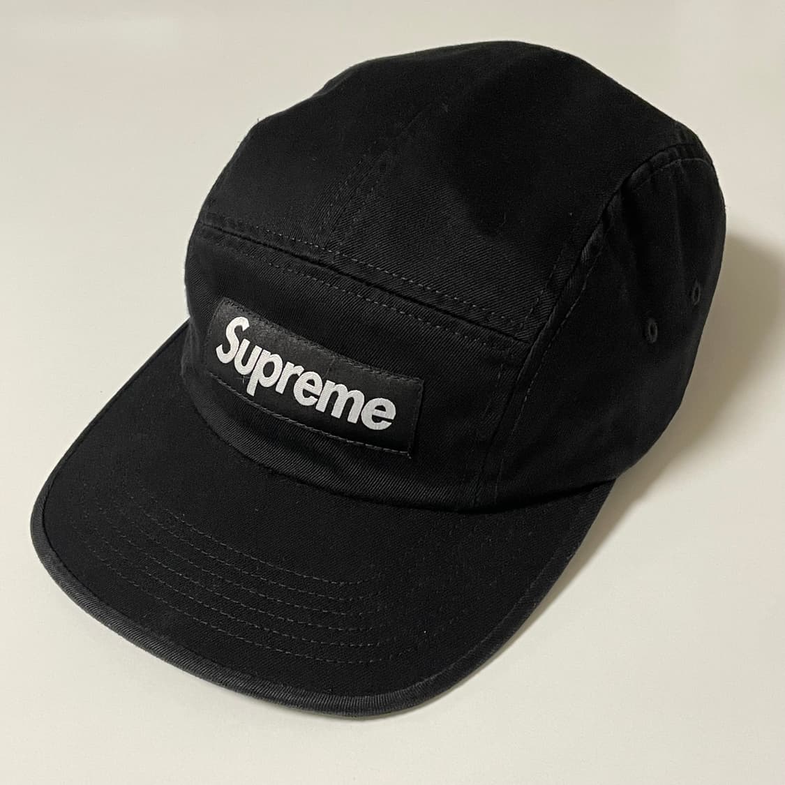 슈프림 캠프캡 조절끈 레더버젼 상품이미지1