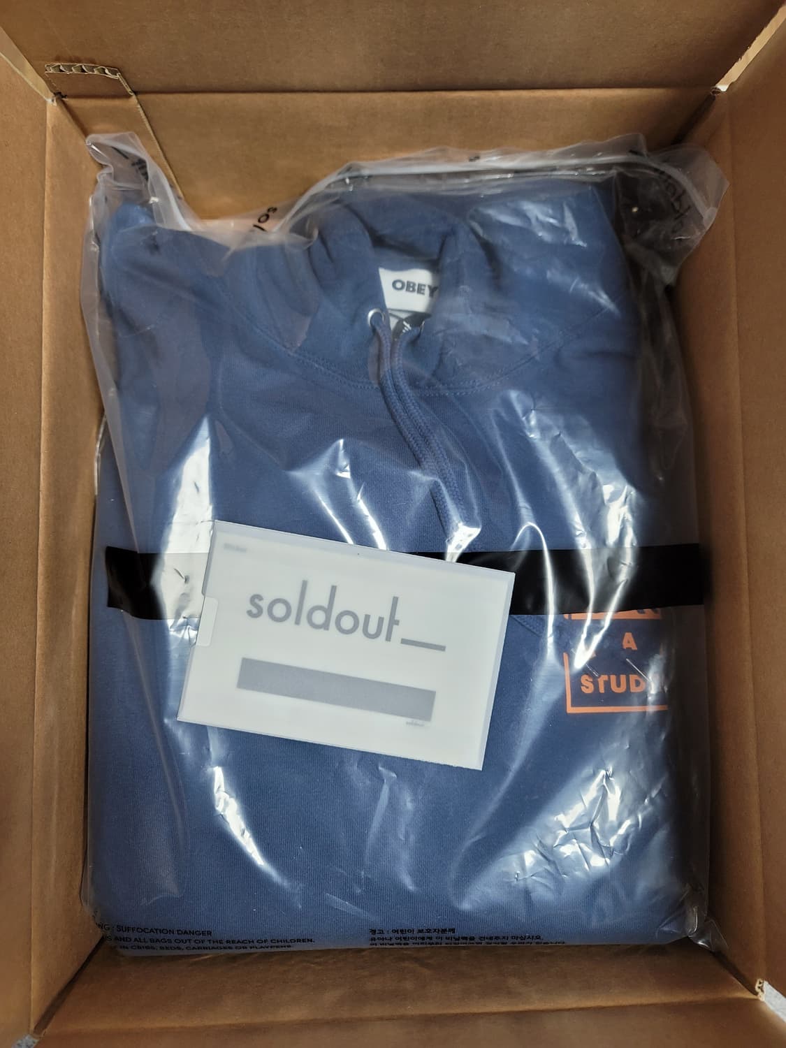 [2XL]아이앱 스튜디오 x 오베이 콜라보 후드 상품이미지9