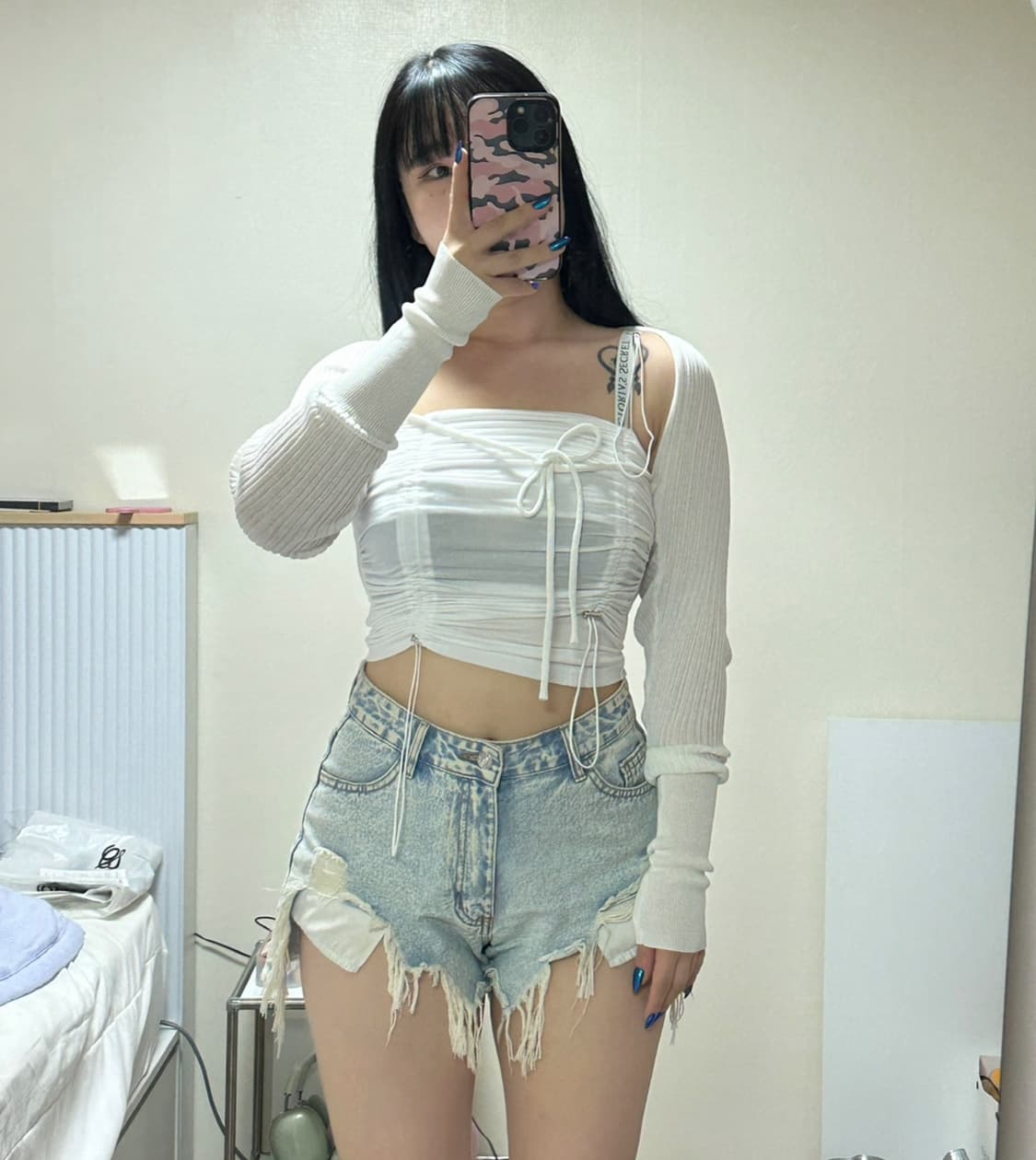보헴서 셔링 스토퍼 나시 상품이미지2