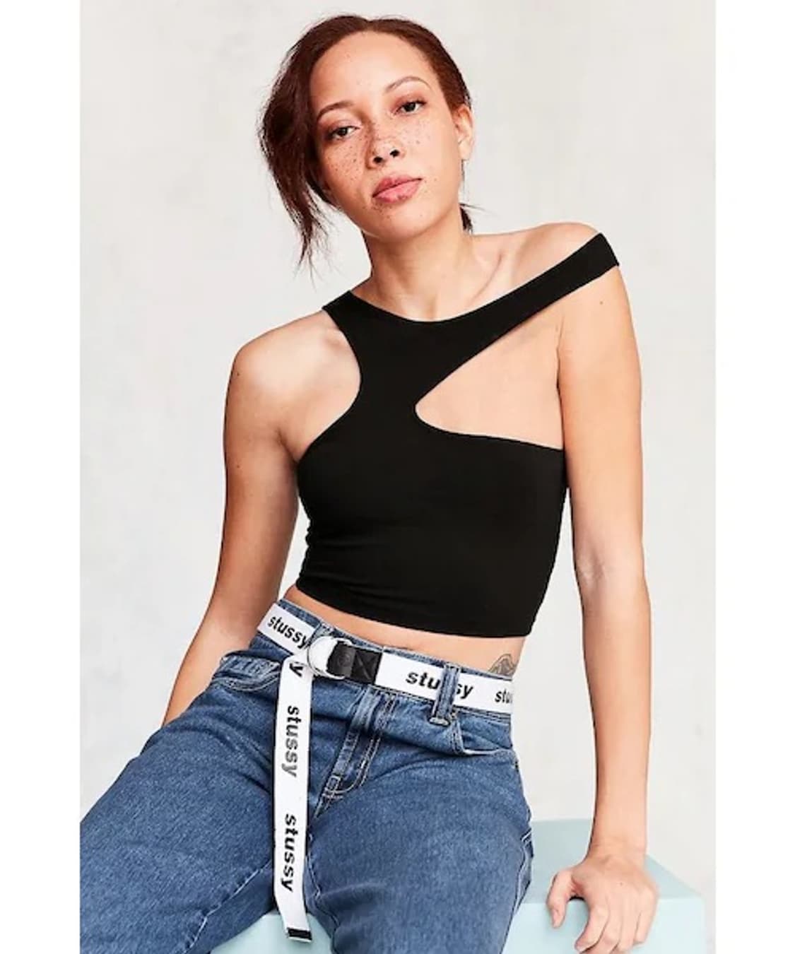 stussy 올드 스투시 퍼프 프린팅 D링 벨트 오렌지 컬러 상품이미지6