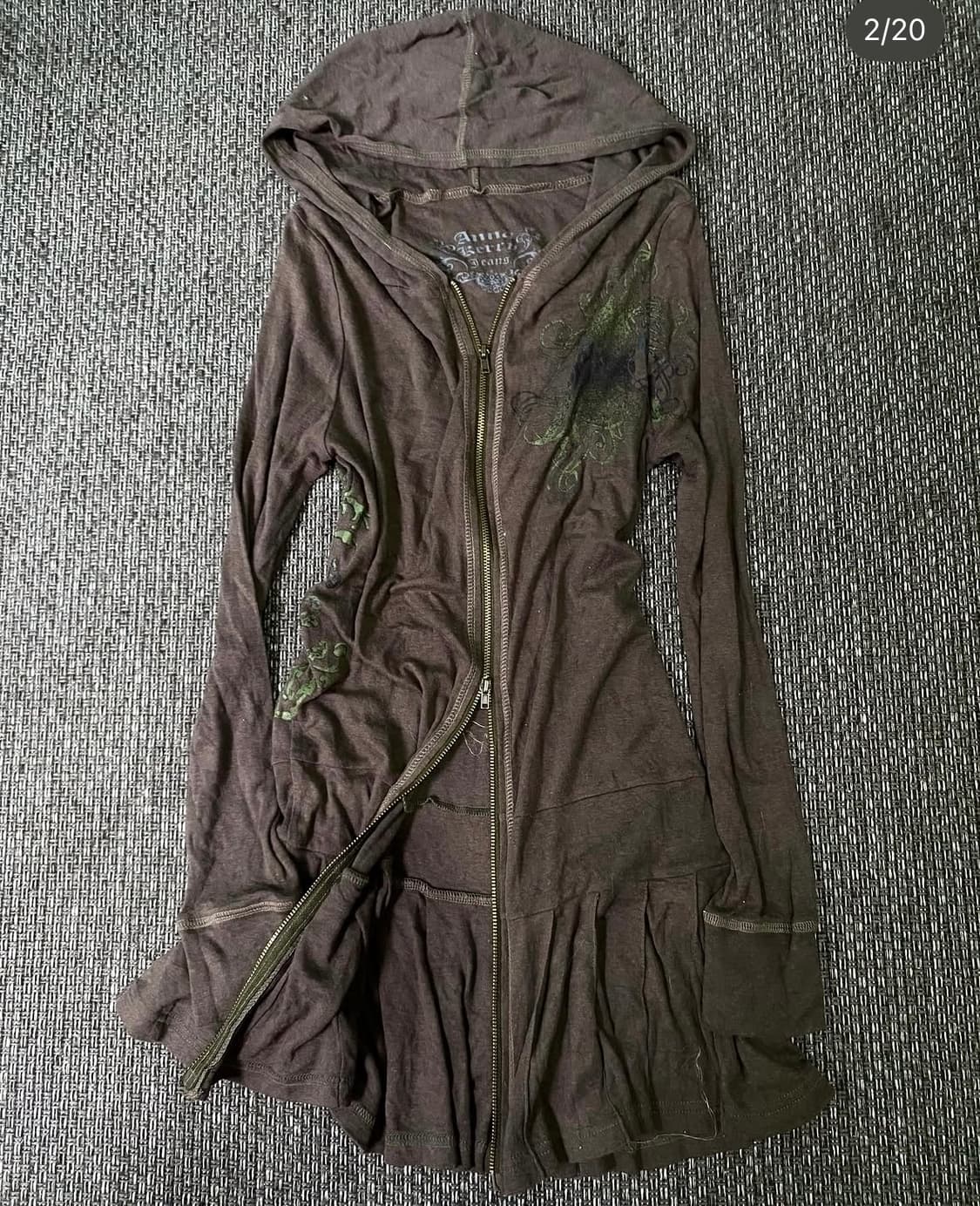 Hoodie:[JPN]2000s Rare Design Print Loos 상품이미지1
