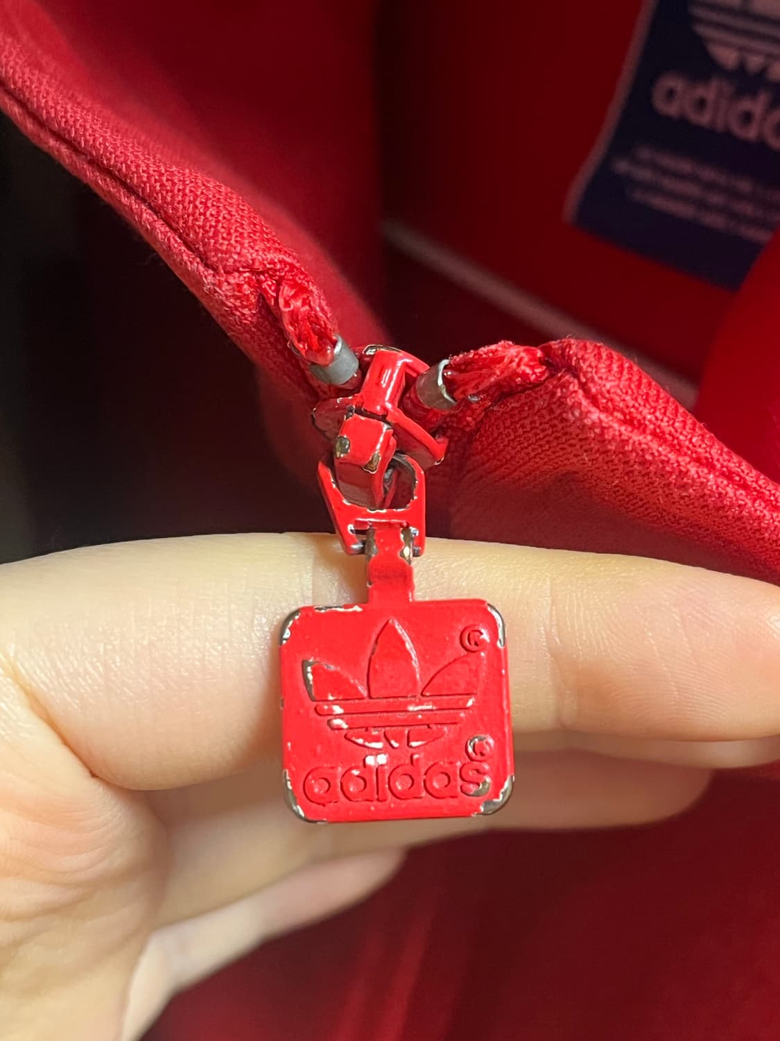 아이다스 빨강 파이어버드 져지 상품이미지2