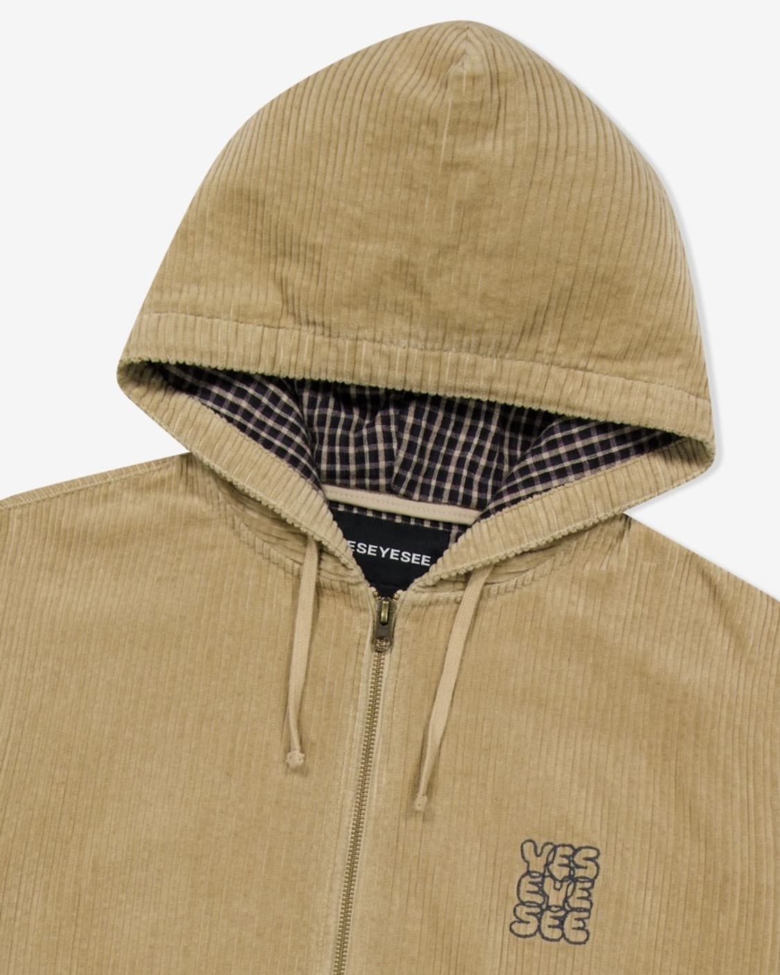 예스아이씨 코듀로이 후드 집업 상품이미지3