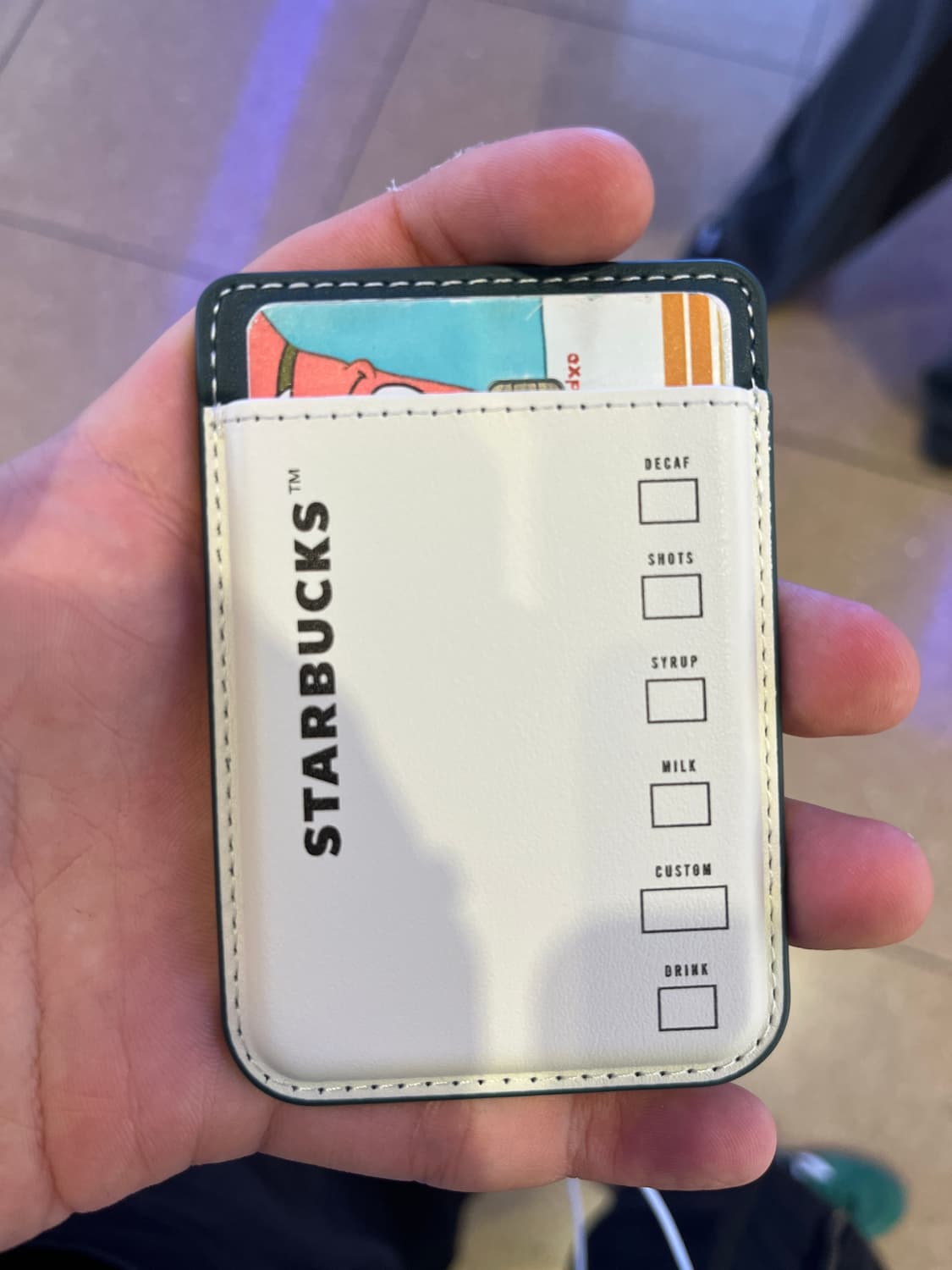 스타벅스 맥세이프 카드지갑 (실착 1회) 상품이미지1