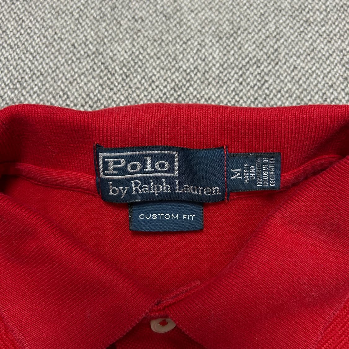 폴로 빅포니 치프키프 커스텀핏 카라티(M) 상품이미지2