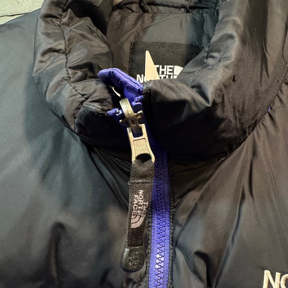 [L] THE NORTH FACE 노스페이스 퍼플 눕시 패딩  상품이미지3
