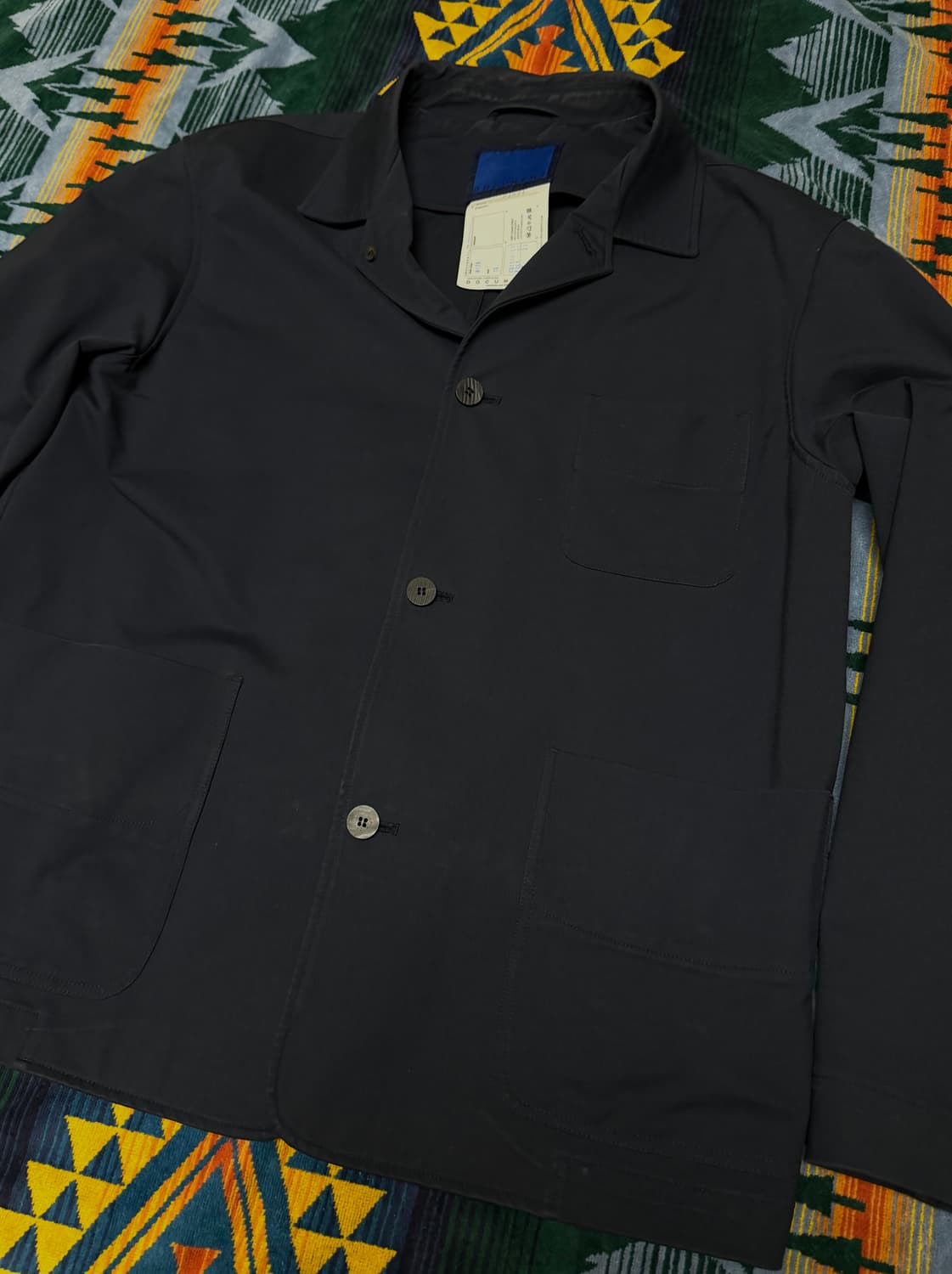 *도큐먼트 코튼 커버올 폴리 자켓 XL 상품이미지2