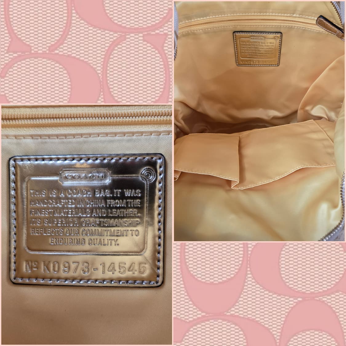 COACH 코치 Poppy bag 파피 퍼피 한정판 가방 백 정품 상품이미지10