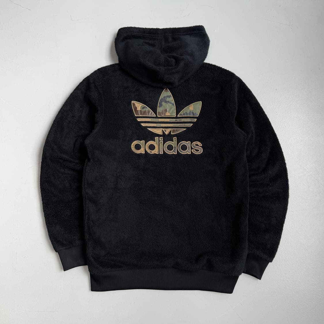 아디다스 카모 파이어버드 빅로고 플리스 자켓 상품이미지3