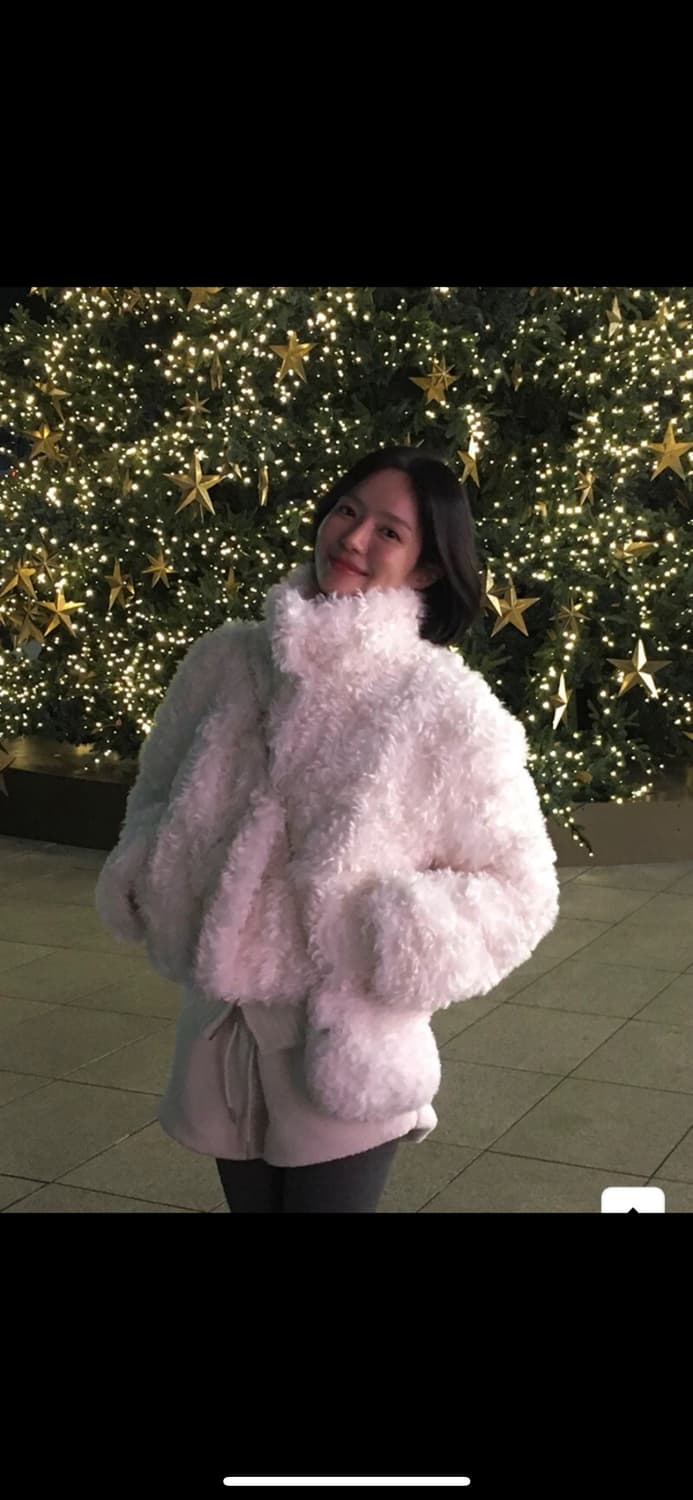 리엘 포포 퍼자켓 아이보리 상품이미지10