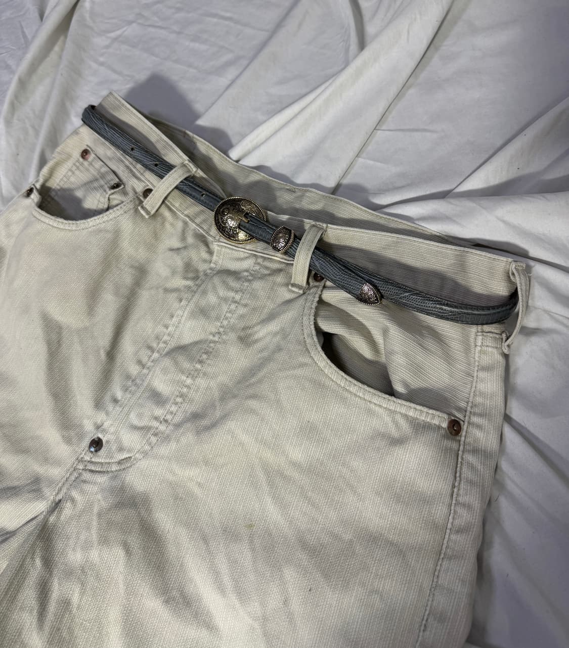 빈티지 파이톤 콘초 웨스턴 벨트 상품이미지2