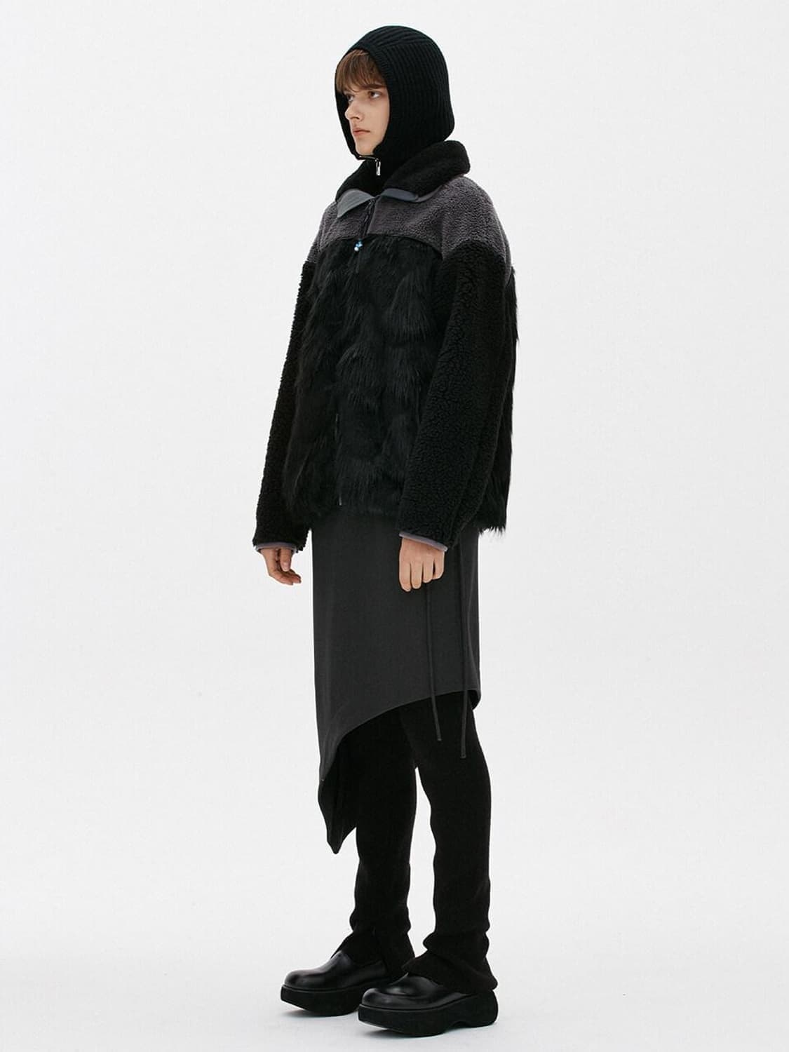 더오픈프로덕트 후리스 블랙 자켓 openyy 상품이미지2