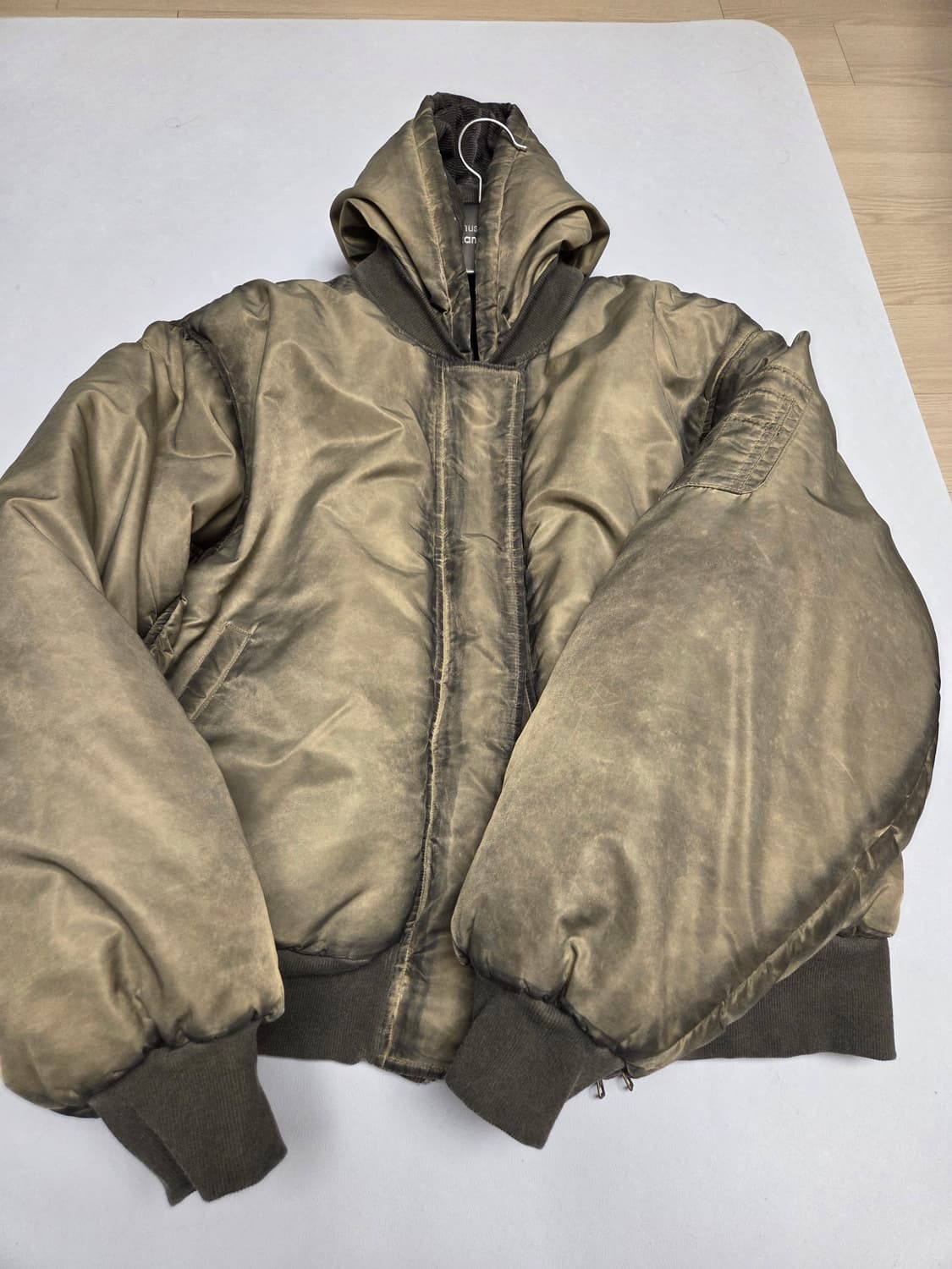 NOFAITHSTUDIOS 리버서블 크롭 봄버 상품이미지4