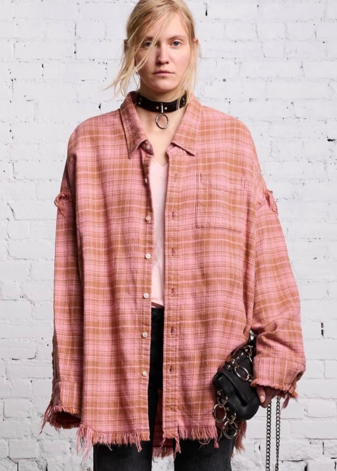 R13 슈레드 심 셔츠 xs  상품이미지2