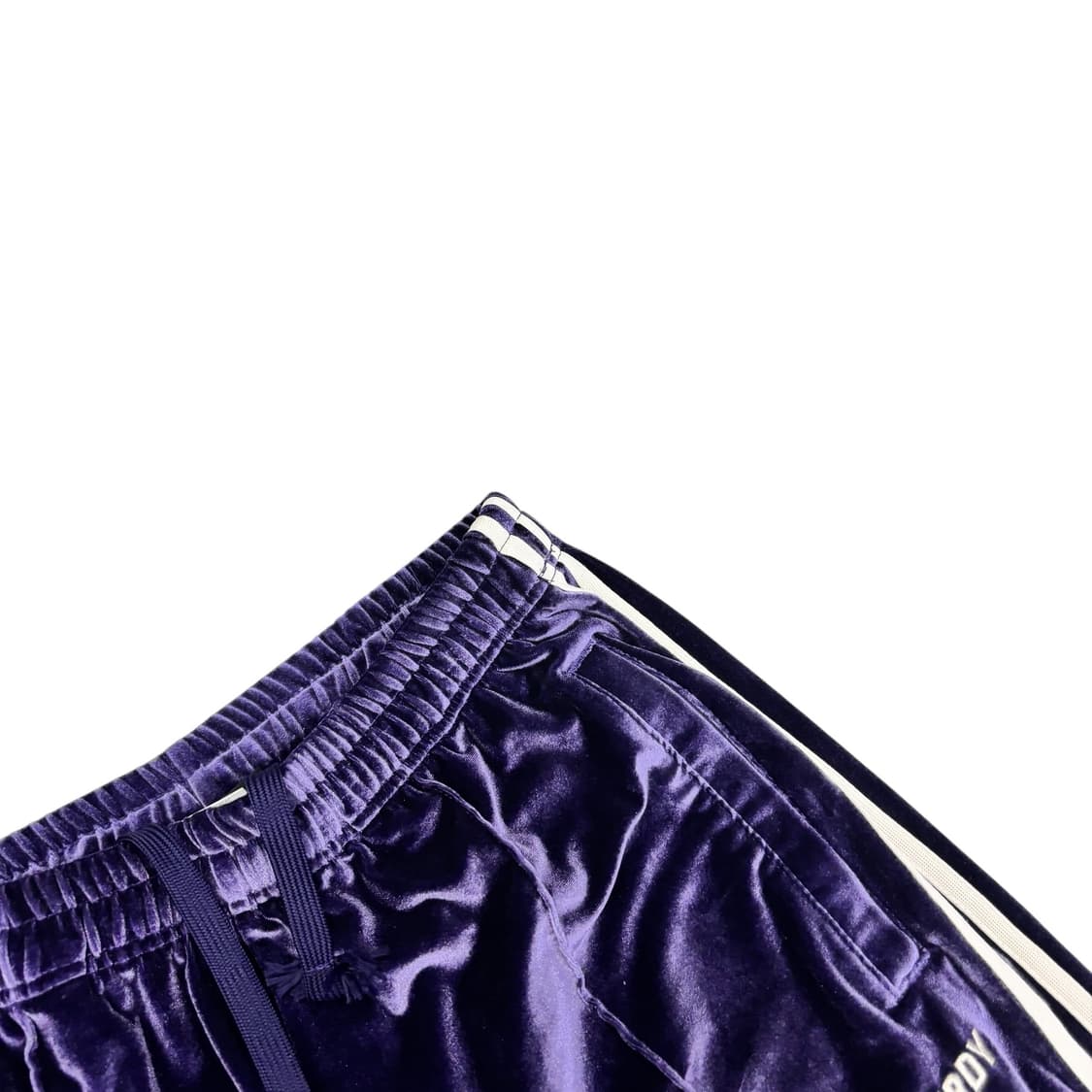 널디 퍼플 벨루어 트랙 팬츠 상품이미지3