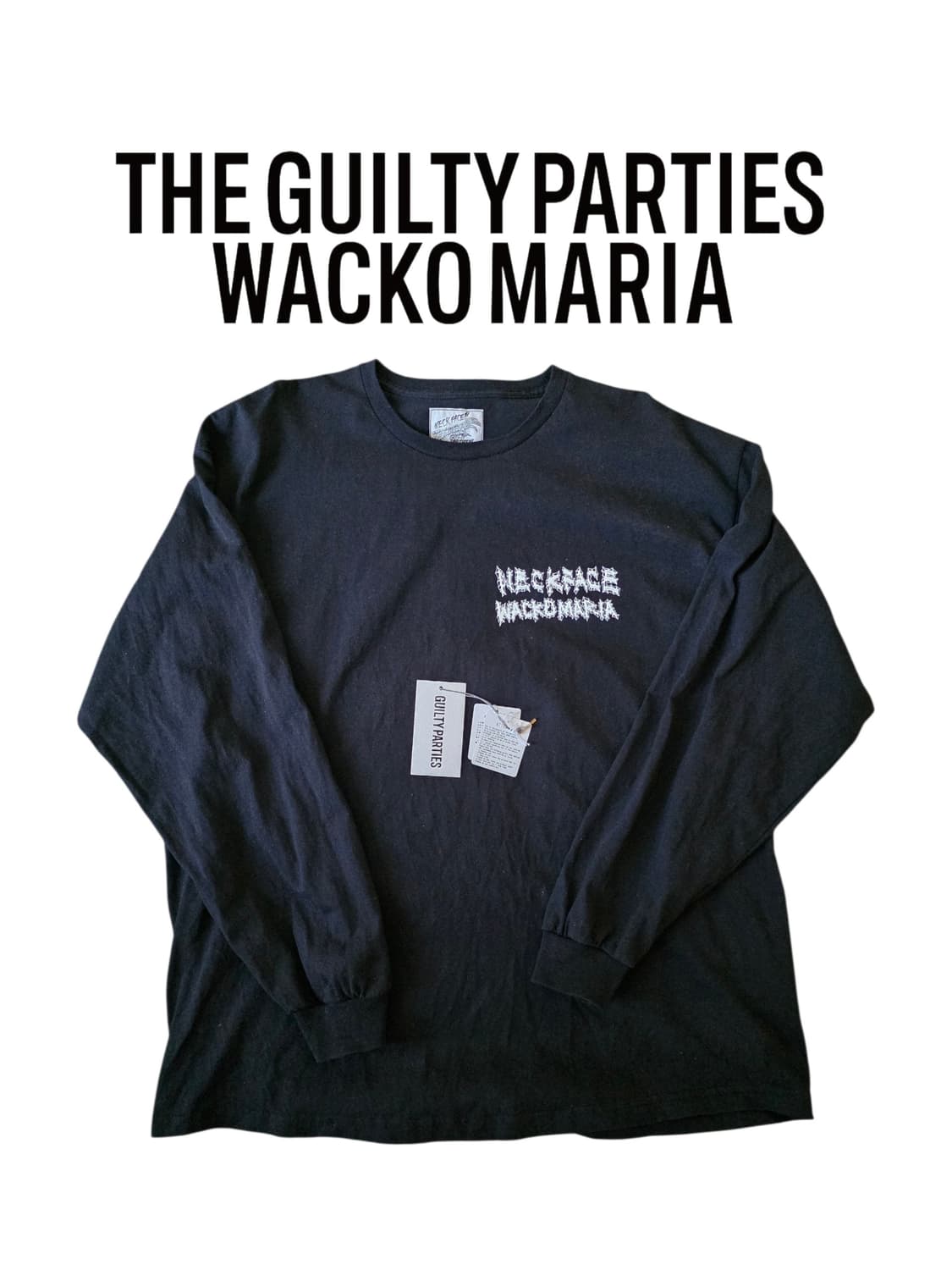 [XXL] Wackomaria  와코마리아 넥페이스 롱슬리브  상품이미지2