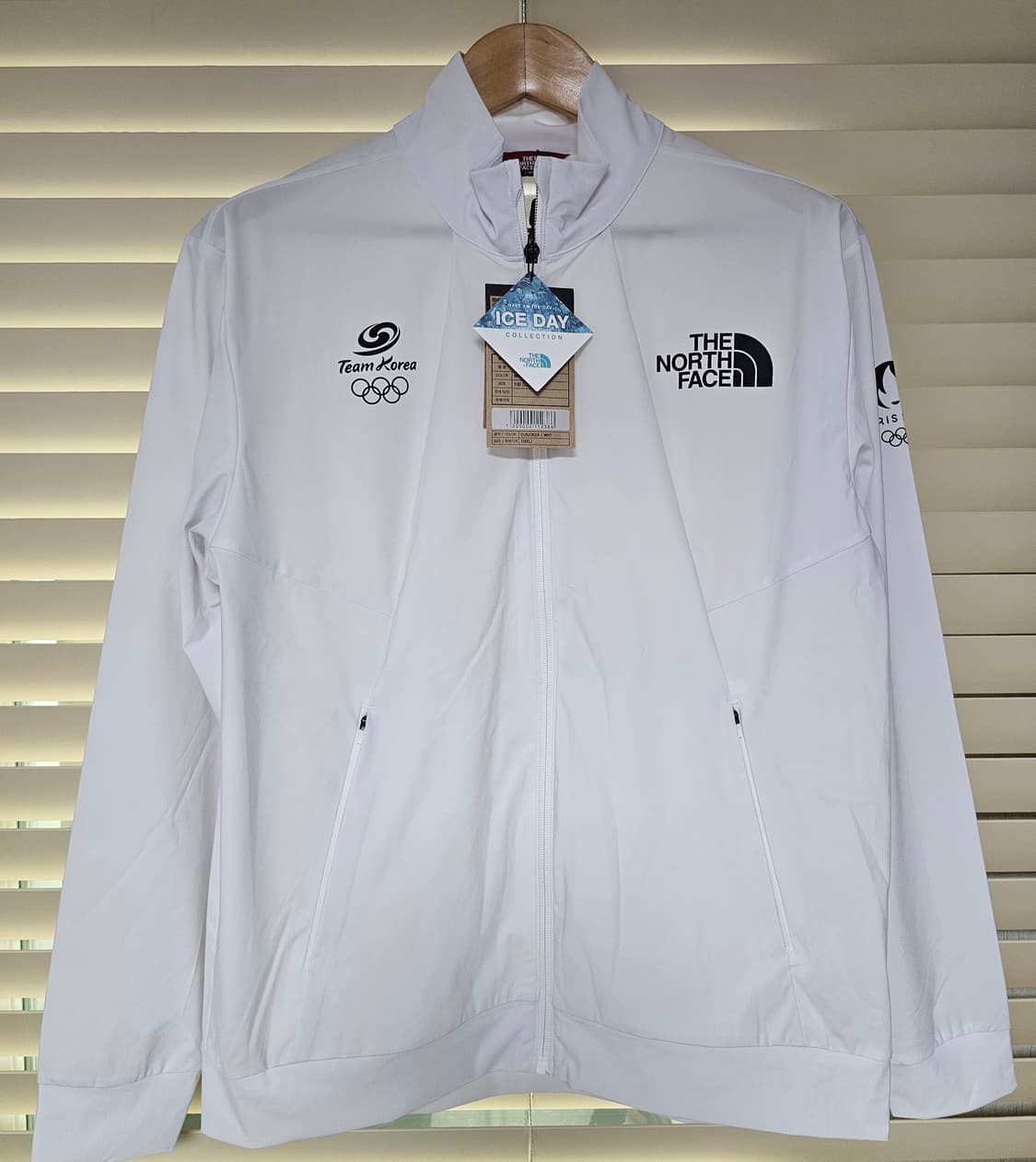 새상품) 노스페이스 팀 코리아 2024파리올림픽 자켓 100(L) 상품이미지1