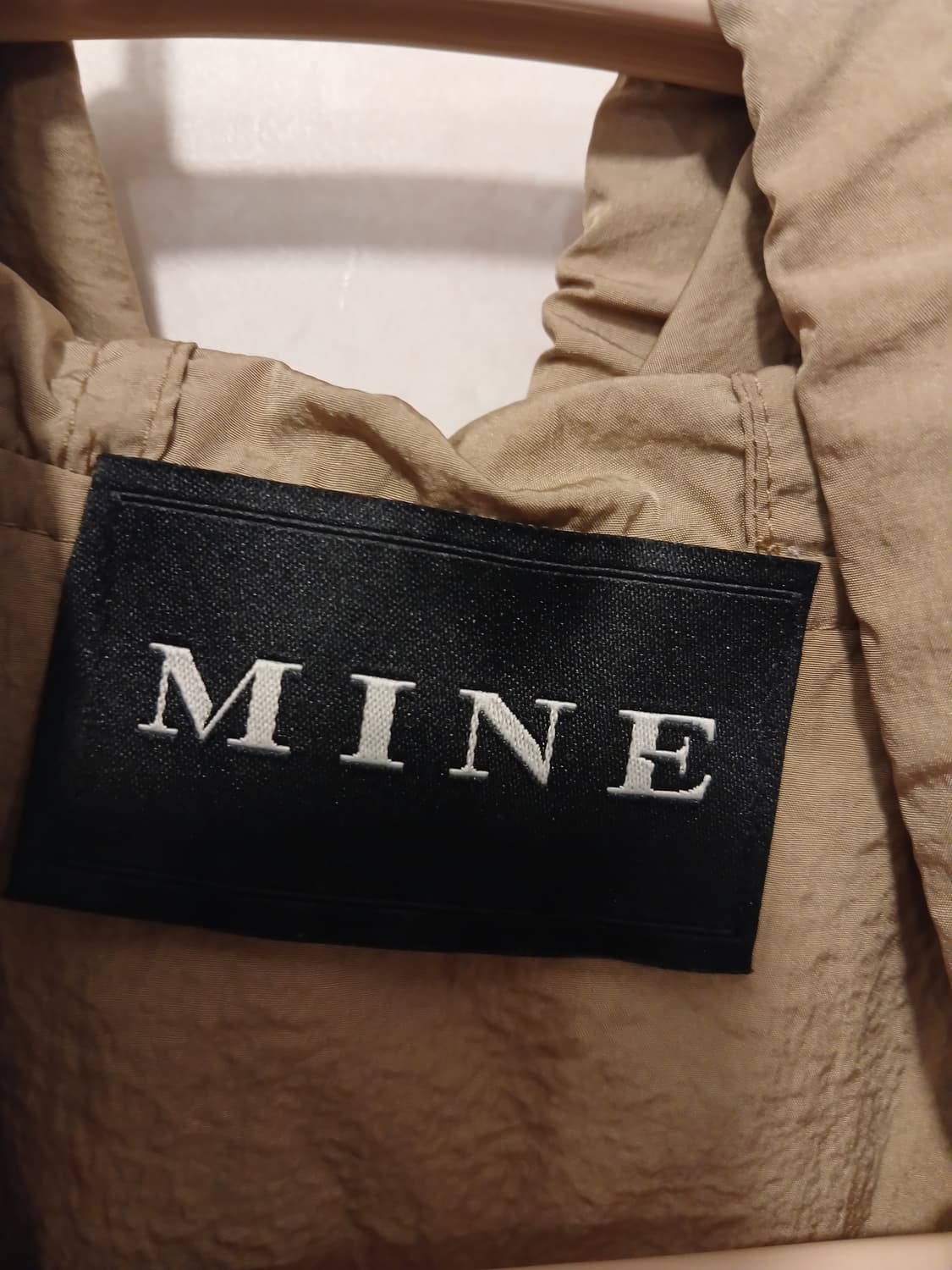 MINE 정품 여성 후드 롱 점퍼 66 사이즈 상품이미지2