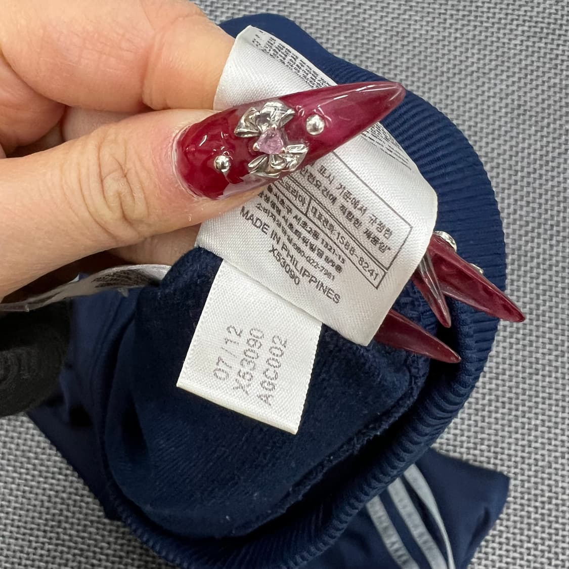 아디다스 구파이어버드 네이비 실버 90 상품이미지4