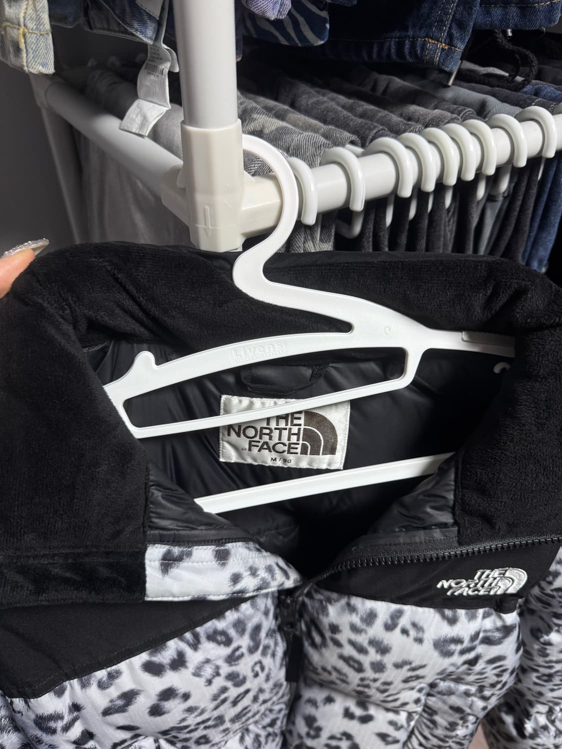 노스페이스 레오파드 눕시 상품이미지2