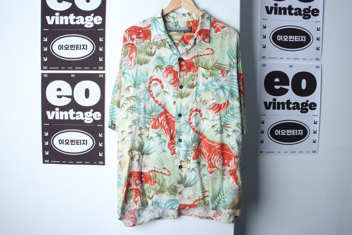 (XL-2XL) 파인애플커넥션 반팔셔츠 남방 90년대 USA-H33367 상품이미지2