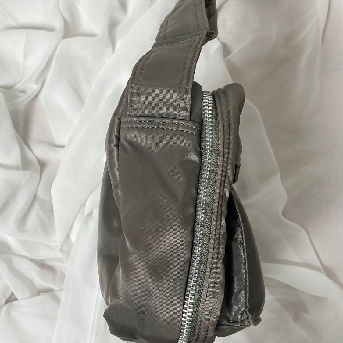 미품)PORTER 요시다 포터 탱커 숄더백 S 실버그레이 상품이미지5