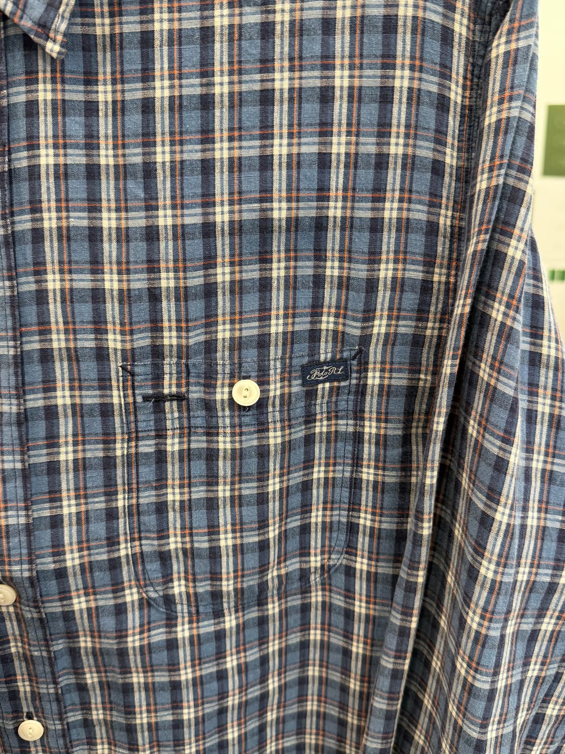 Polo ralph lauren 폴로 랄프로렌 마드라스 체크 린넨 셔츠 상품이미지5