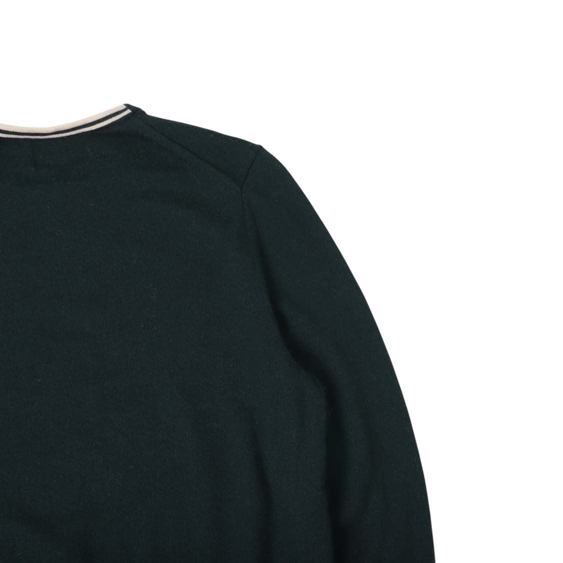 프레드페리 블랙 메리노울 니트 스웨터 상품이미지6