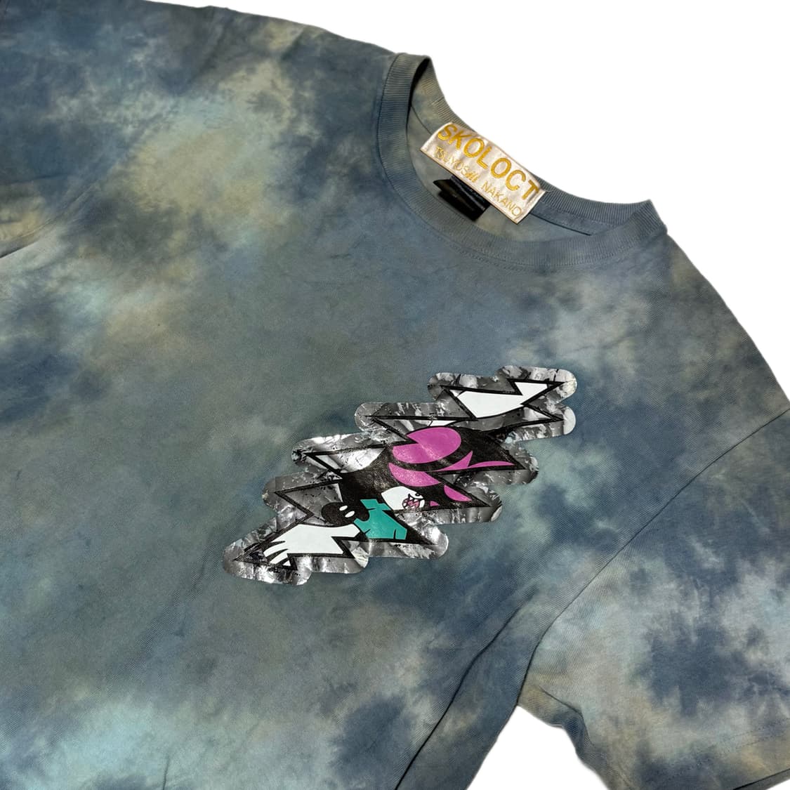 Skoloct tie dye t-shirt 상품이미지3