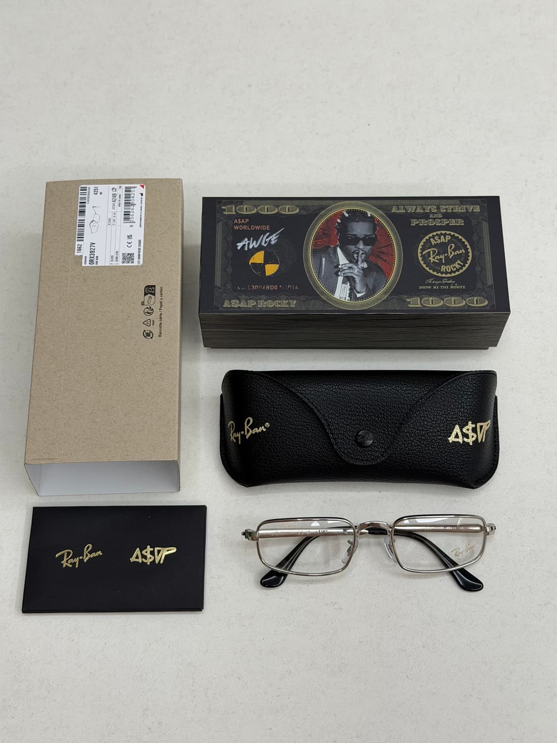 Rayban 레이벤 x 에이셉라키 메탈 안경 RB3927V 상품이미지9