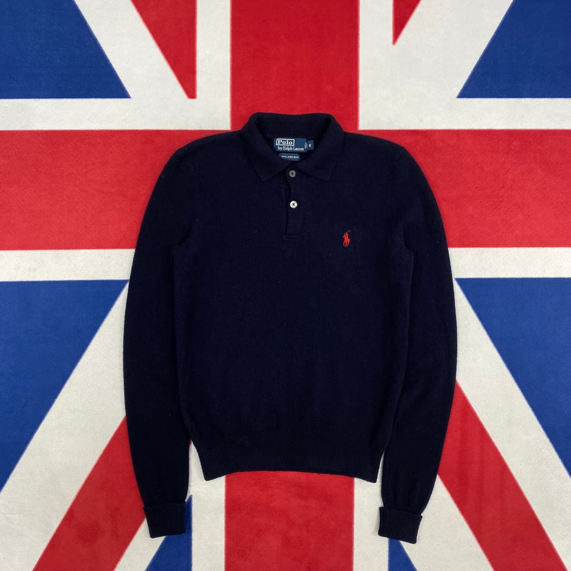 폴로 카라 니트 S 상품이미지1