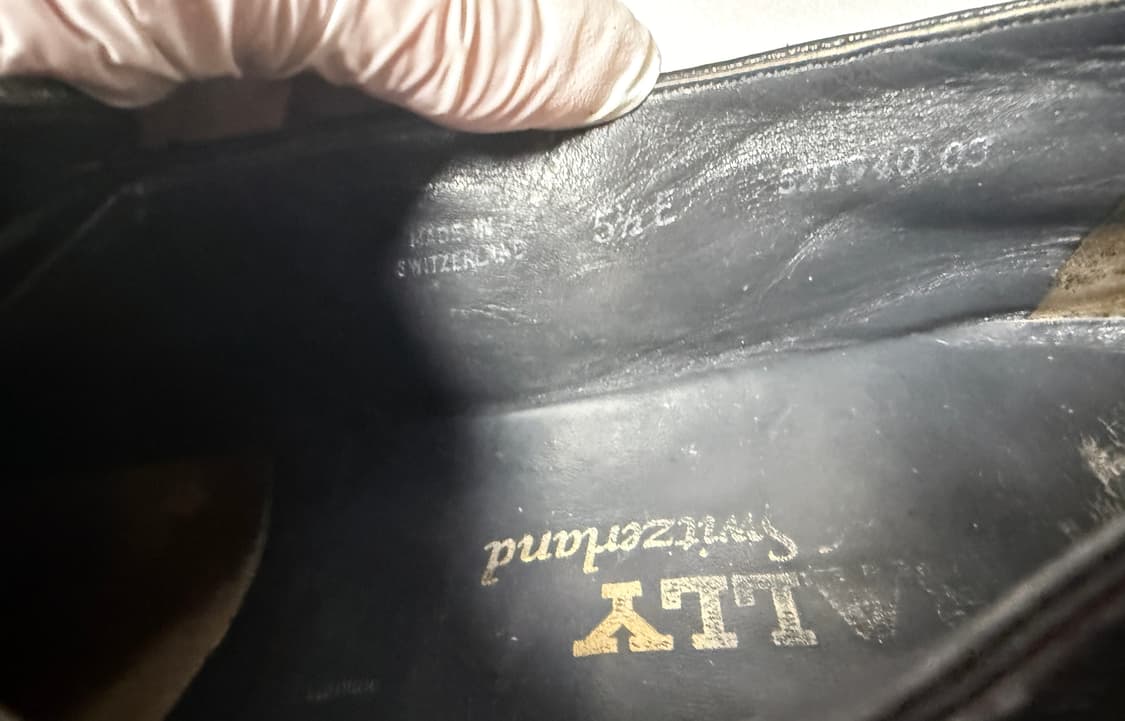 발리 BALLY 오스트리치 가죽 로퍼 / 240~245 상품이미지9