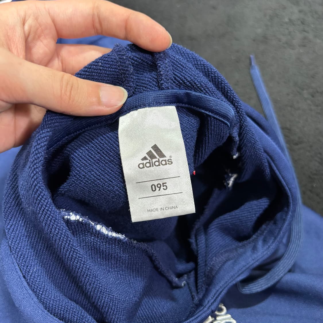 95 아디다스 수원삼성블루윙즈 네이비 트레이닝 후드티 상품이미지4