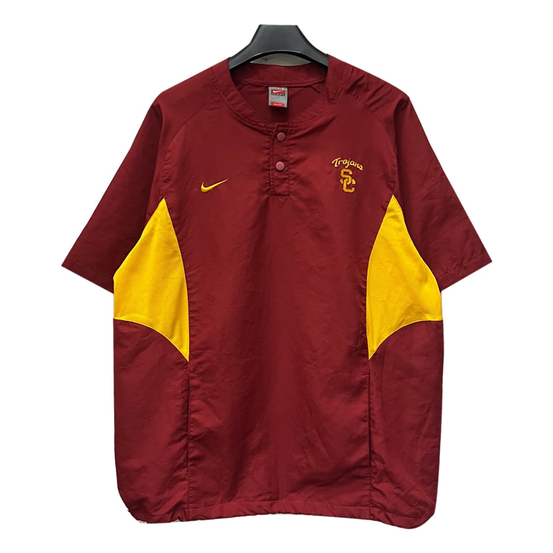 나이키 USC Trojans 반팔 바람막이 웜업 L 상품이미지1