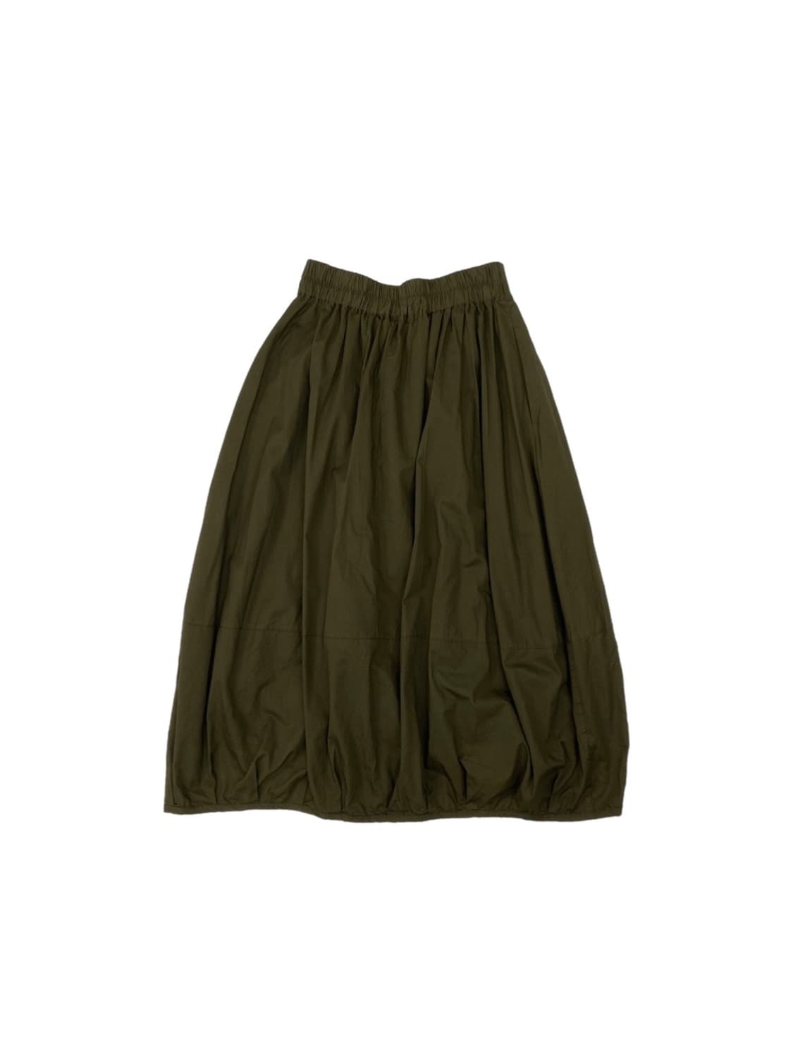 Khaki Cotton Balloon Skirt  상품이미지6