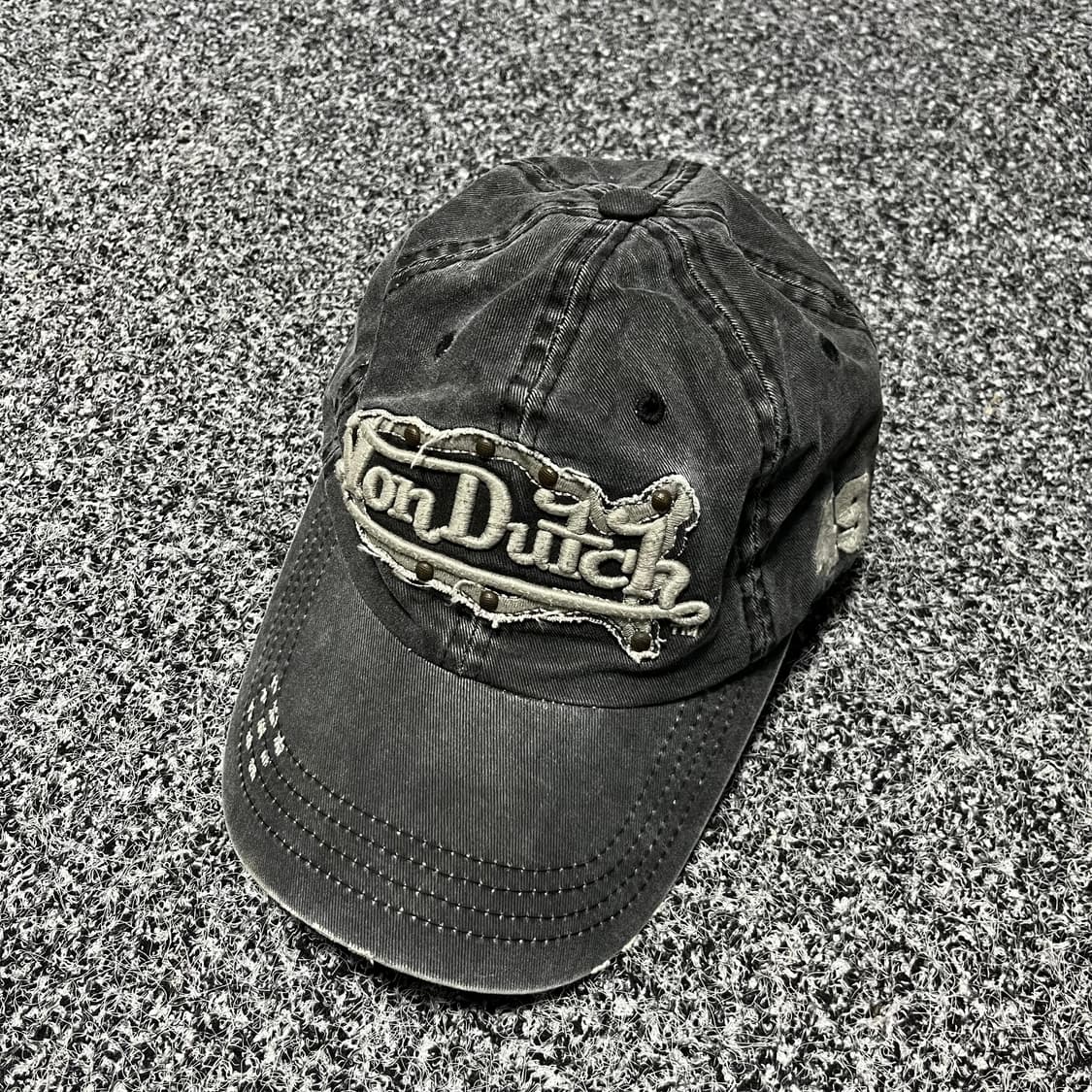 본더치 von dutch 워싱 데님 볼캡 상품이미지1