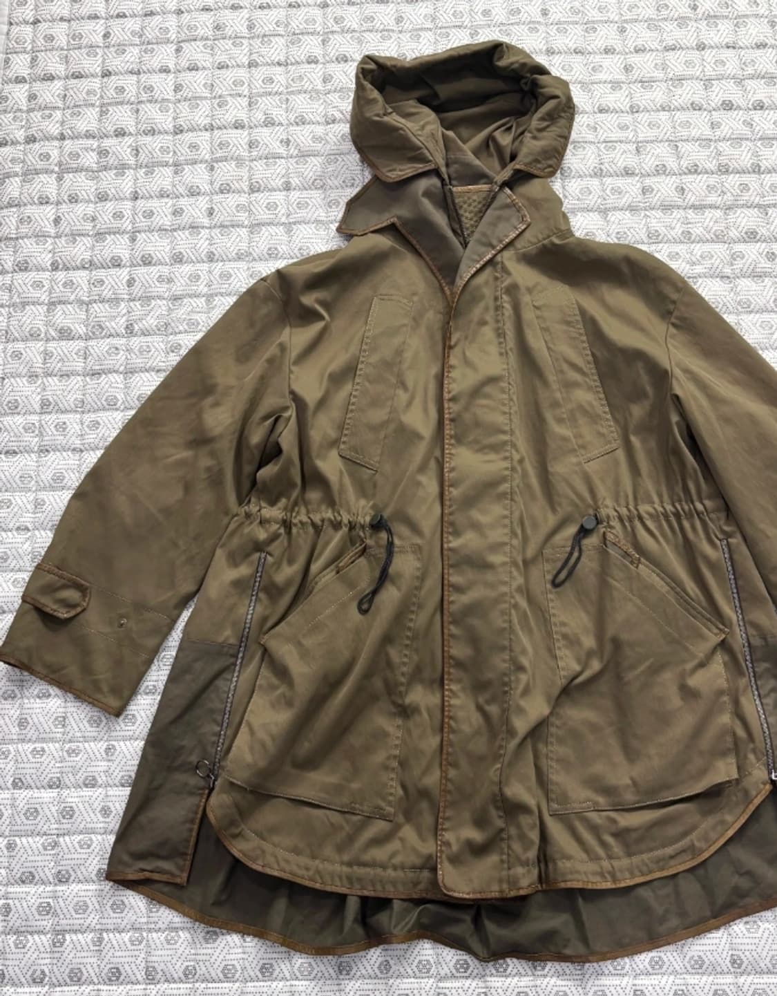 타임 TIME 후드 야상 점퍼 ~55 상품이미지5