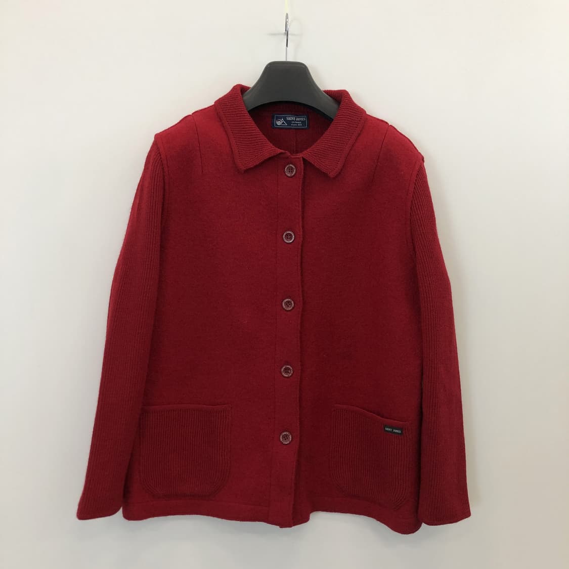 세인트제임스 (국내판) 퓨어울 가디건 66-77 상품이미지1