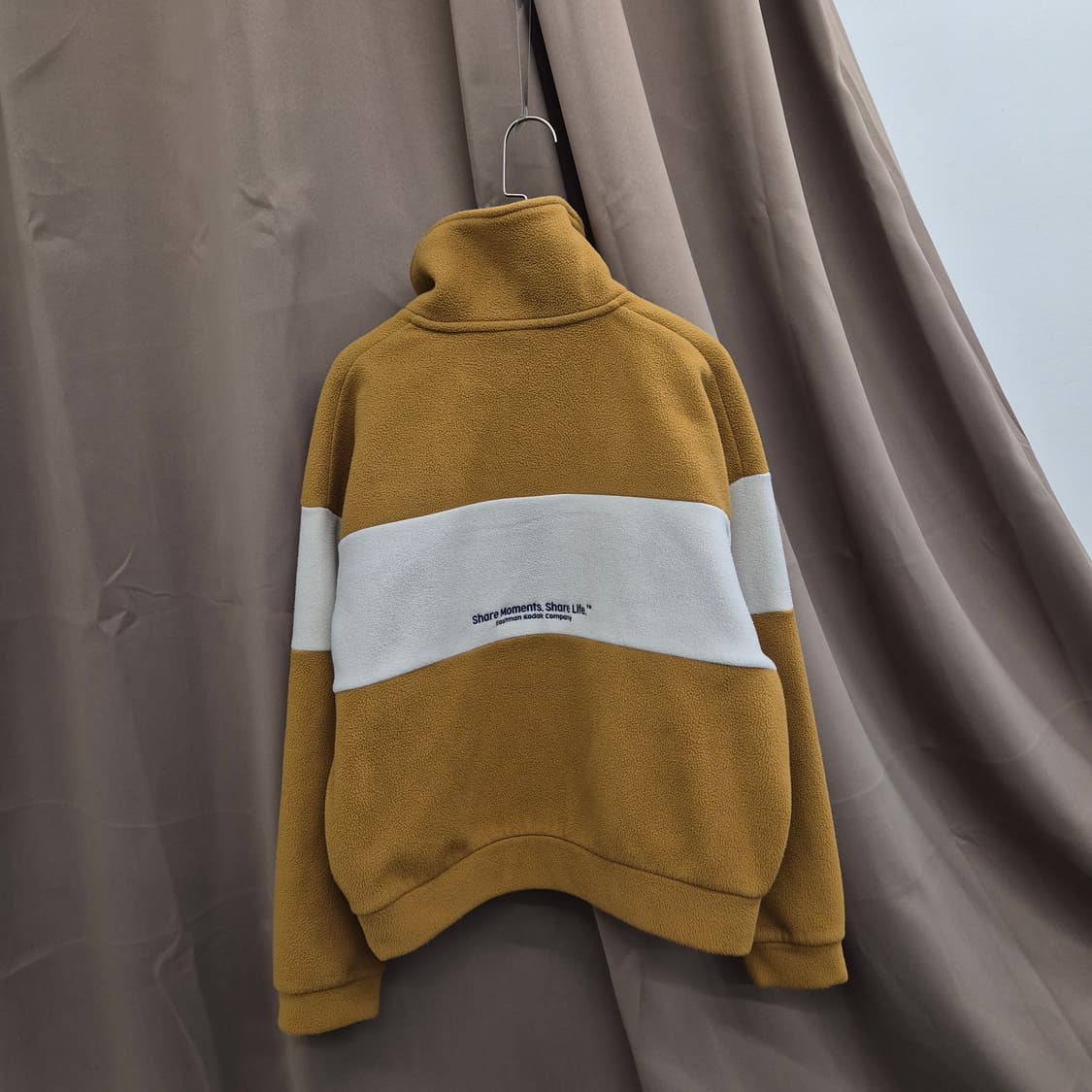 코닥 어패럴 에센셜 폴리스 반집업 맨투맨 S 상품이미지8