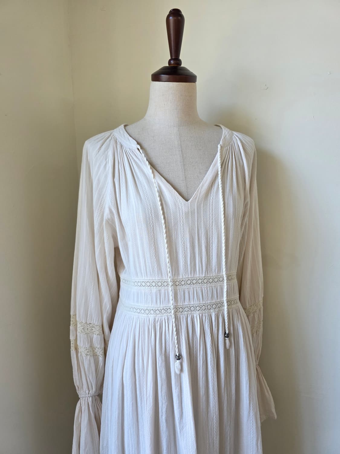 레이스 롱 원피스 상품이미지2