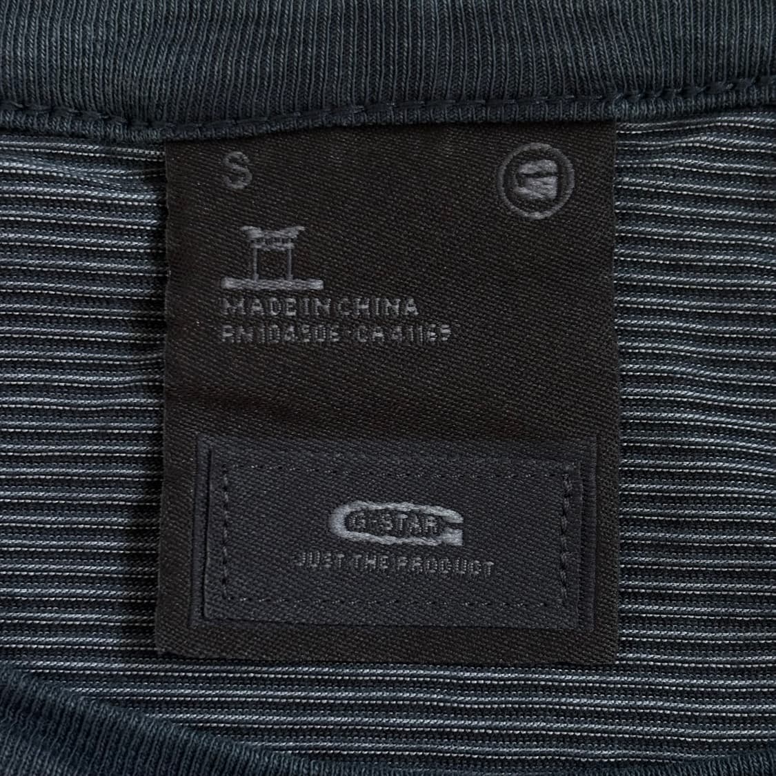 새제품 지스타 RAW 티셔츠 여성 S 입체 절개 일레귤러 다잉 상품이미지7