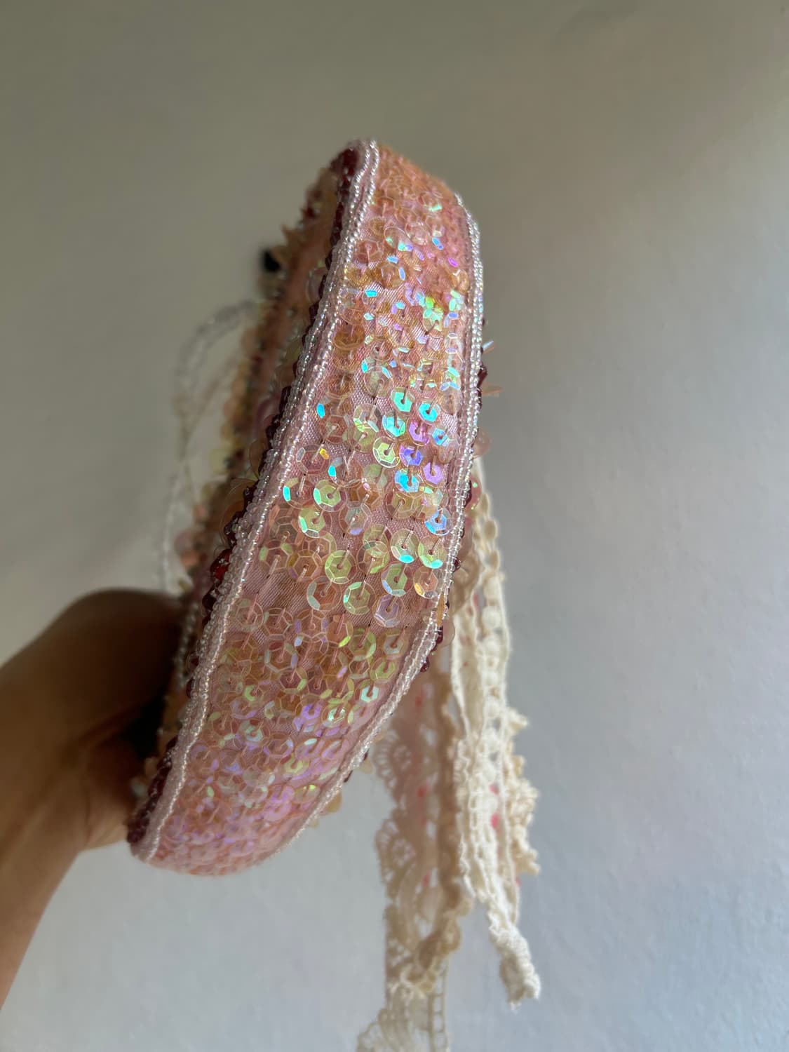 로제트 비즈가방 상품이미지6