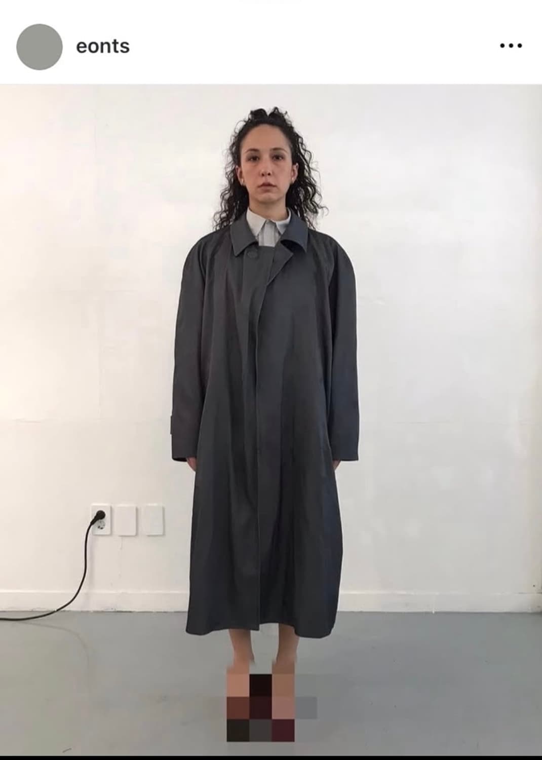 에옹쓰 올드 트렌치 코트 eonts old trench coat 상품이미지5