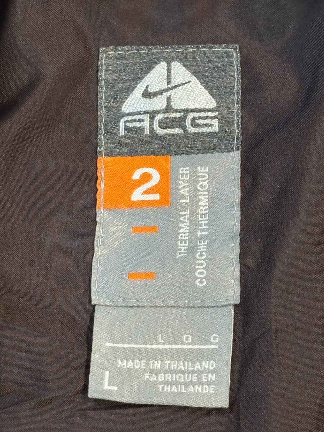 희귀) 00's 나이키 ACG 올드스쿨 배색 경량패딩 자켓 상품이미지7