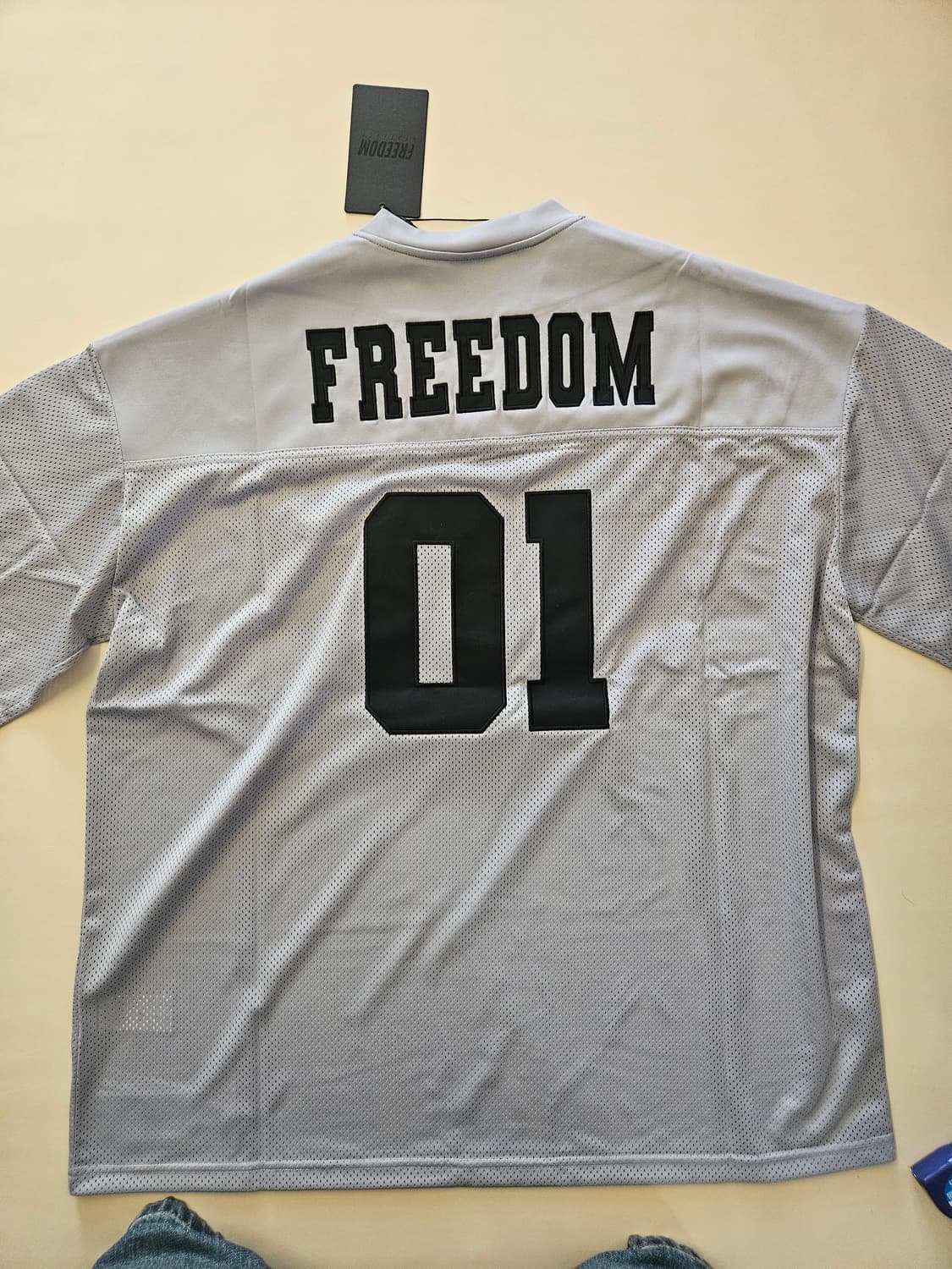 : [2XL/새상품] 프리덤 왓에버 프리미엄 메쉬 퀵비 저지 (그레이) 상품이미지3